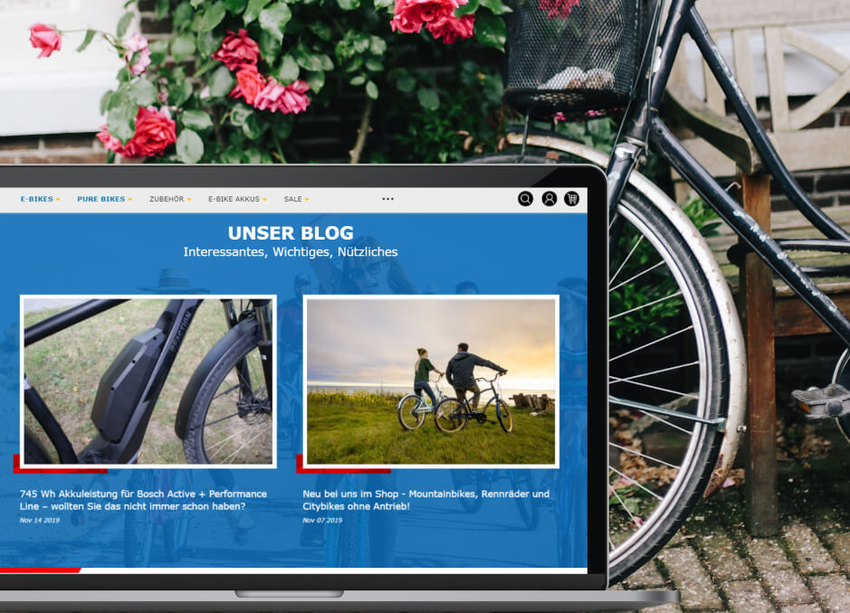 e-bikes4you - desktop